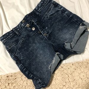 High waist shorts